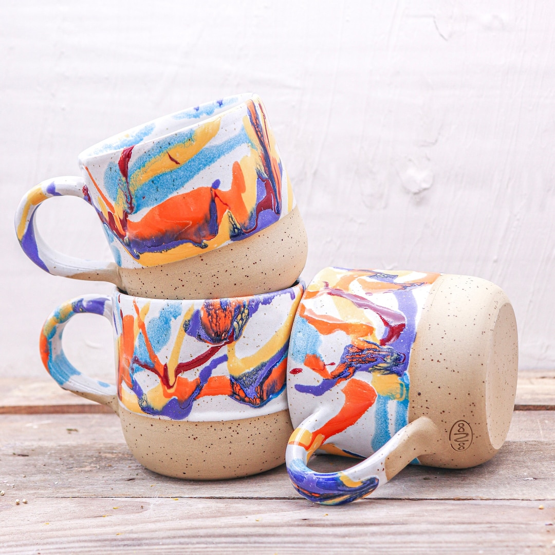 Handgemachte Keramik Tasse