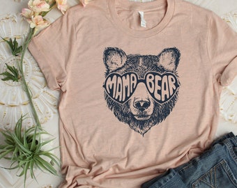 Mama Bear Shirt, Mother's Day Gift, Gift For Mom, Mama Bear Tee, Baby Shower Gifts, Cute Mama Bear Shirt, Cute Mom Shirt, Mother Gift Idea