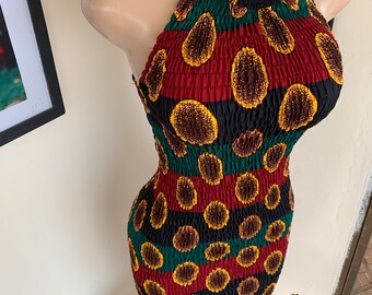 PanAfrican Print Stretch Dress