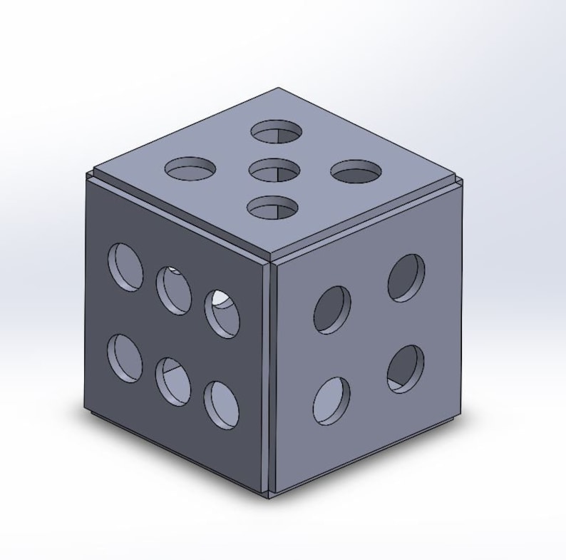 Dice Cutting File DXF Etsy