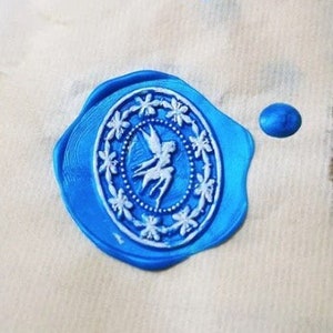 Fairy Wax Seal Stamp Kit, garden wax seal kit, envelope seal stamp, invitation seal stamp