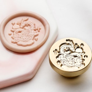 Mythical beast Wax Seal Stamp Kit,beast wax seal kit, envelope seal stamp, invitation seal stamp