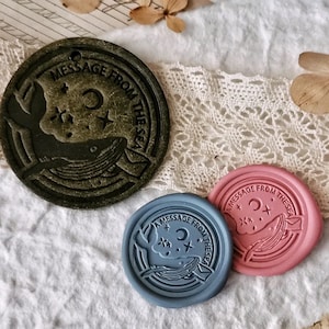 Letter from whale Wax Seal Stamp Kit, decorative wax seal kit, envelope seal stamp, invitation seal stamp