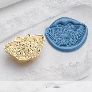 Moon phase butterfly Wax Seal Stamp Kit,butterfly wax seal kit, envelope seal stamp, invitation seal stamp