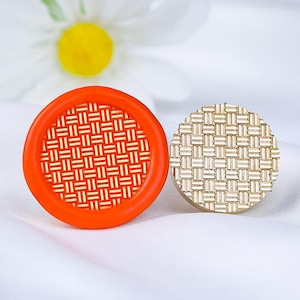 Double grid pattern Wax Seal Stamp Kit,grid wax seal kit, envelope seal stamp, invitation seal stamp,mini stamp