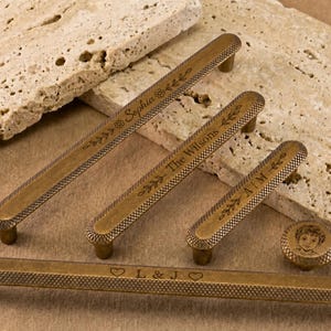 Custom engraved French Style Antique kitchen cabinet handles,retro luxury brass cupboard handle, vintage style elegant pull knob,ring knob