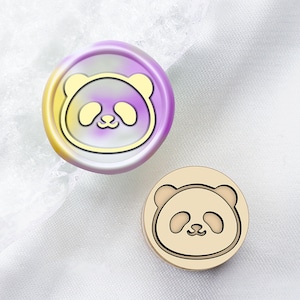 Panda Wax Seal Stamp Kit,panda wax seal kit, envelope seal stamp, invitation seal stamp,mini stamp
