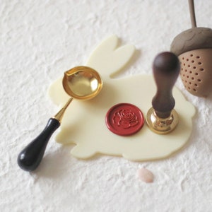 Cartoon Demold Silicon pad,plate for wax sealing, craft diy kit for wax seals