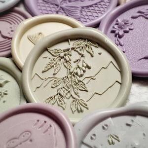 Berries Wax Seal Stamp Kit,berry wax seal kit, envelope seal stamp, invitation seal stamp