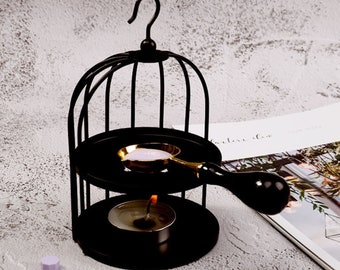 Birdcage stove for wax seal stamp, melting wax stove, metal cute stove