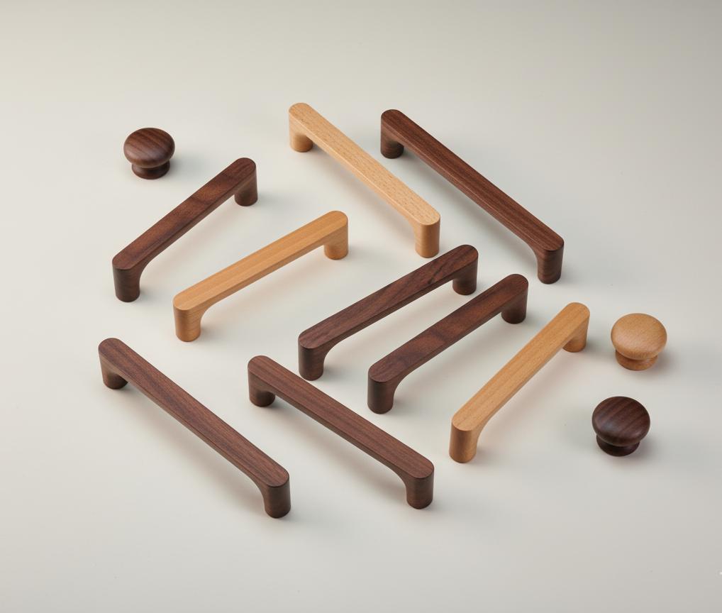 Inspiratie | Keuken met houten handgrepen op maat - Design Studio Nu