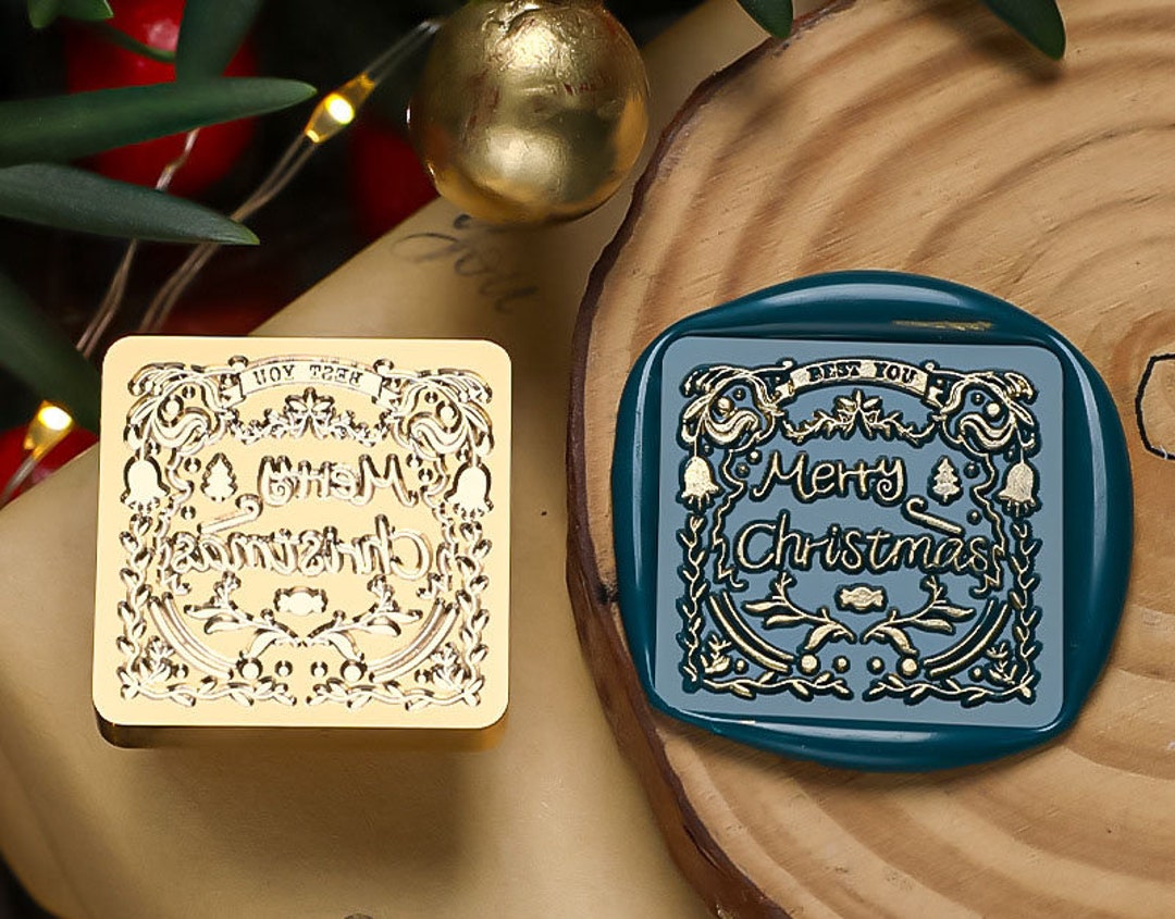 Christmas Carnival Wax Seal Stamp Kitchristmas Wax Seal Kit Etsy