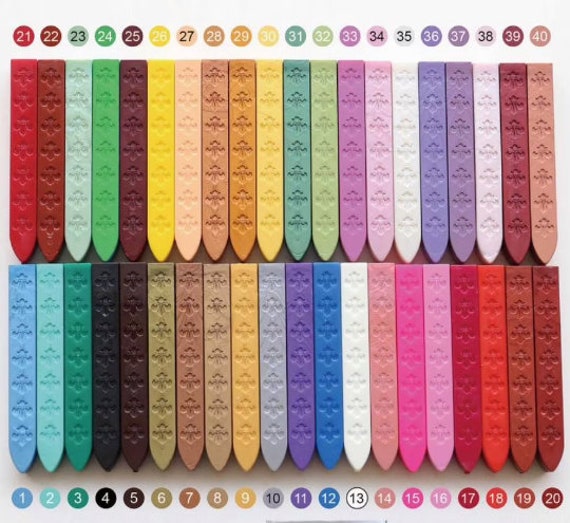 Sealing Wax Beads Multify Colors Set  Skip the Moon: Wax Seal Stamp Custom