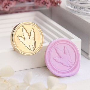Fossil footprints Wax Seal Stamp Kit, fossil wax seal kit, envelope seal stamp, invitation seal stamp