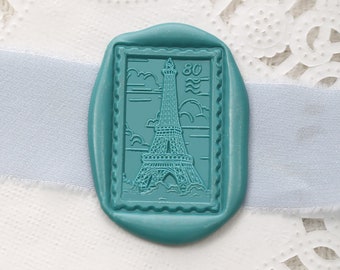 Eiffel tower Wax Seal Stamp Kit, wax seal kit, envelope seal stamp, invitation seal stamp