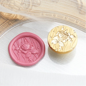 Rose&#39;s Conjecture Wax Seal Stamp Kit, rose wax seal kit, envelope seal stamp, invitation seal stamp