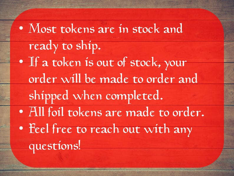 Stained Glass Art Token MTG Token Bundle Magic Token Bundle MTG Stained Glass Art Token Bulk Pack for Magic and other collectible card games image 19