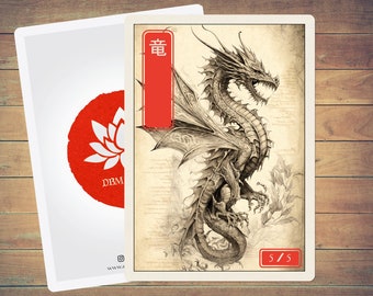 MtG ドラゴンスピリット 5/5 両面トークン 別イラスト - EDH、統率者戦