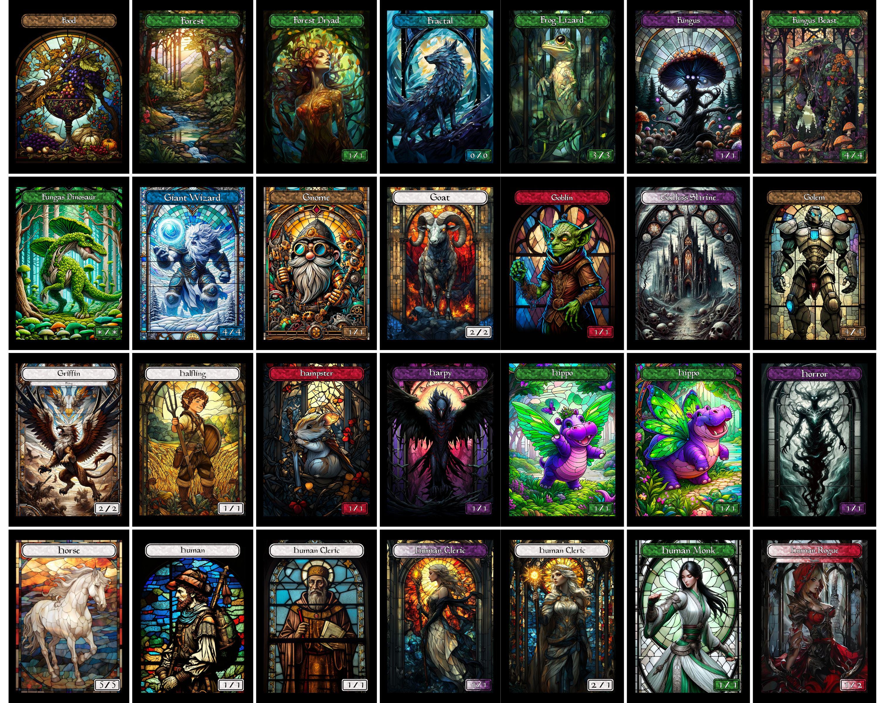 Stained Glass Art Token MTG Token Bundle Magic Token Bundle MTG Stained Glass Art Token Bulk Pack for Magic and Other Collectible Card Games - Etsy Stained Glass Art Token MTG Token Bundle Magic Token Bundle MTG Stained Glass Art Token Bulk Pack for Magic and Other Collectible Card Games - Etsy