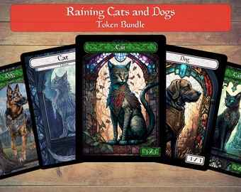 Proxy Commander Secret Lair Deck Raining Cats and Dogs - Etsy