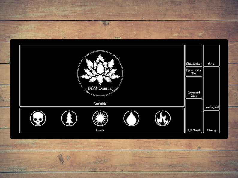 Zone 3 Magic Magic Zone Layout 16 X 35 Oversized Playmat for - Etsy