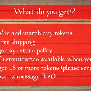 Stained Glass Art Token MTG Token Bundle Magic Token Bundle MTG Stained Glass Art Token Bulk Pack for Magic and other collectible card games image 18