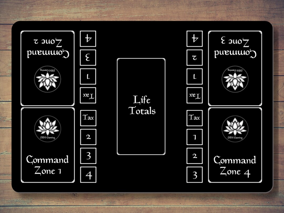 Magic Command Zone 10 X 16 Playmat Large Middle Etsy