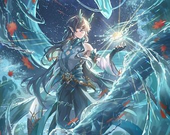 Honkai: Star Rail Imbibitor Lunae 11"x17" Impressão
