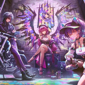Honkai: Star Rail Stellaron Hunters 11&quot;x17&quot; Print