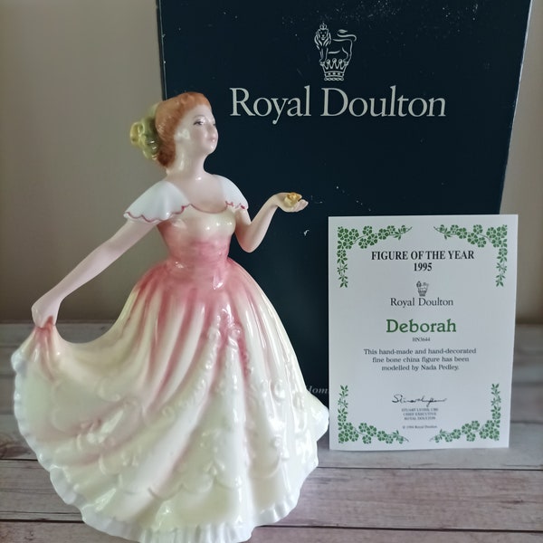 Royal Doulton Figurine - Figure Of The Year 1995 - Deborah  HN 3644