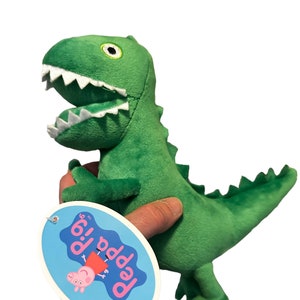 Peppa pig dinosaur plush discount