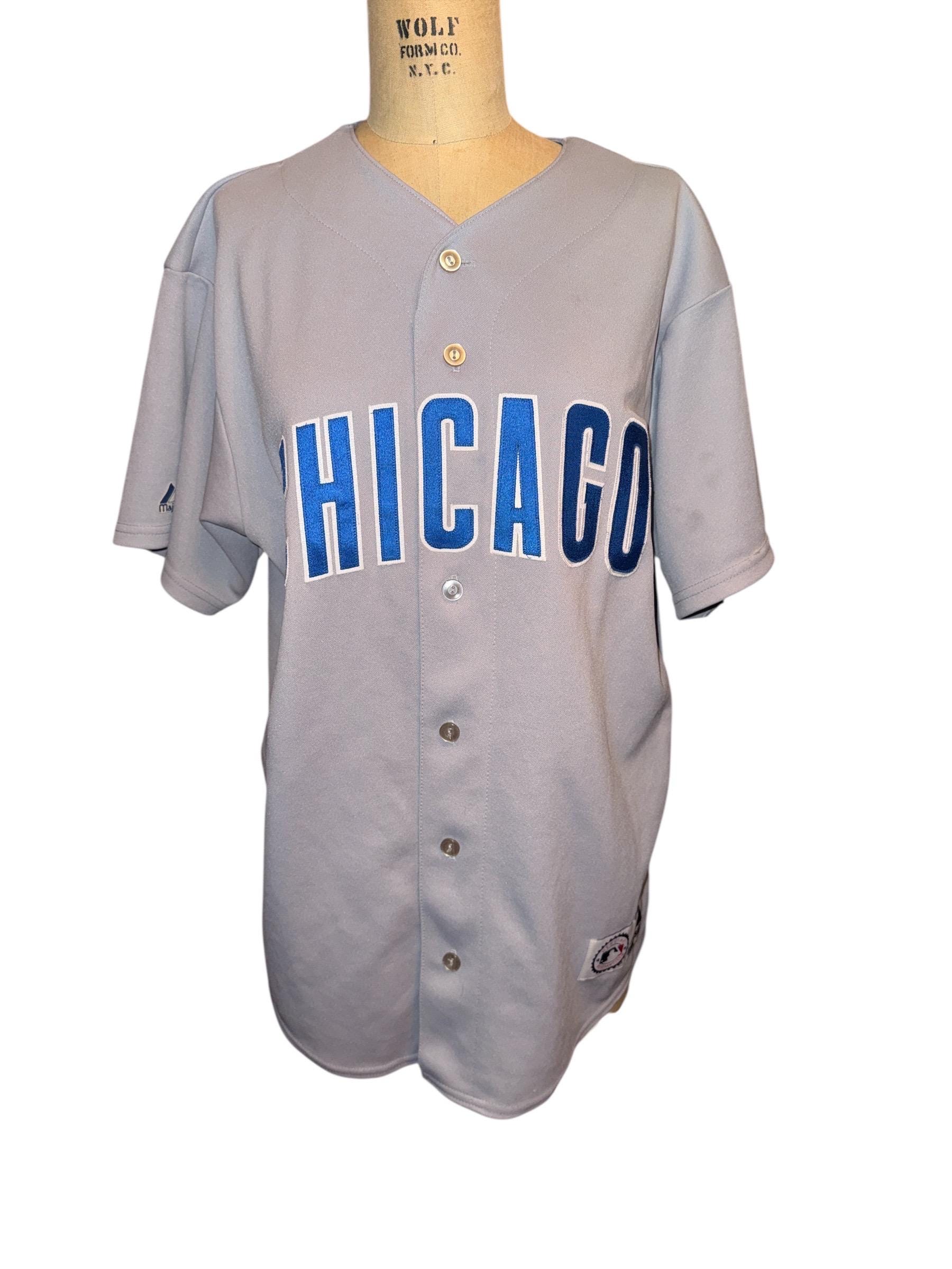Majestic Cubs Jersey - Etsy