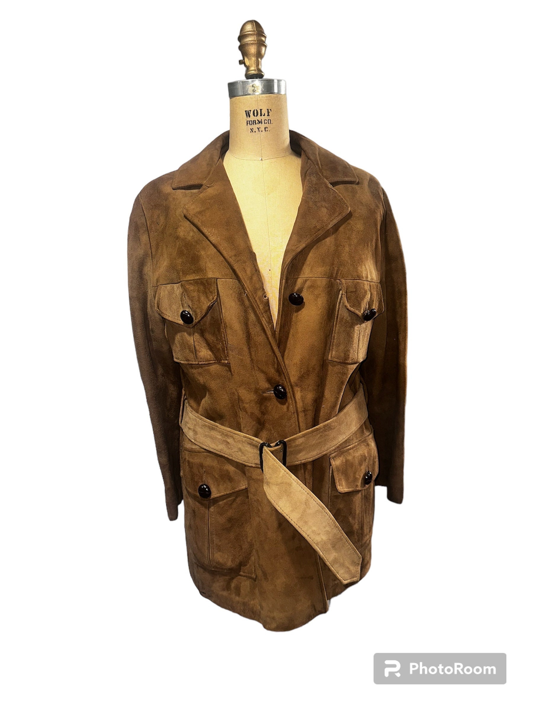 R*n様 70-'s France製 suède leather flight Landing Leathers Men Air Force A-2 Suede Leather Flight