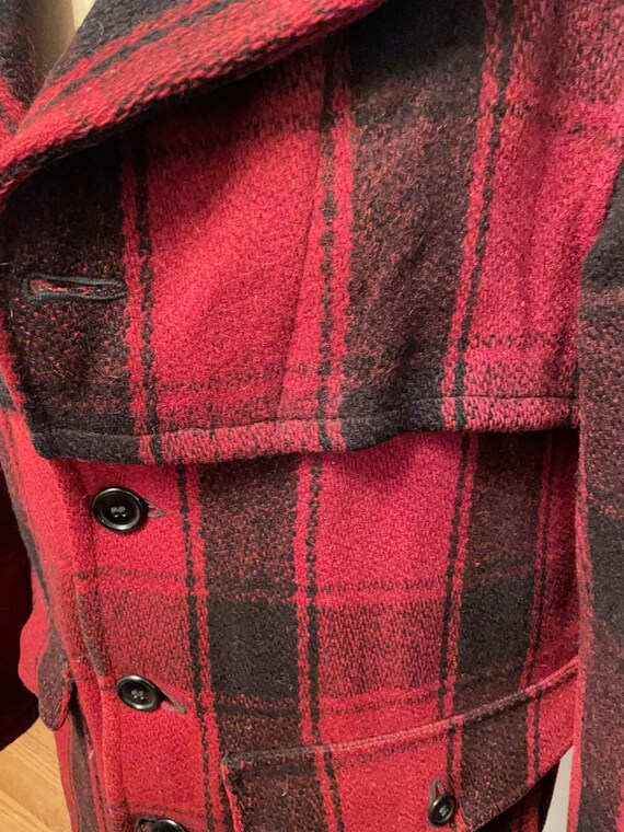 Robuck R10507 Vintage 50’s Sears Robuck Hercules Red Buffalo Plaid … - Gem