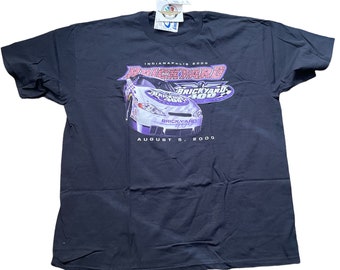 Vintage 2000 Logo Athletic Indianapolis Brickyard 400 August 5 Race Racing T-Shirt New Old Stock With Tags 2XL