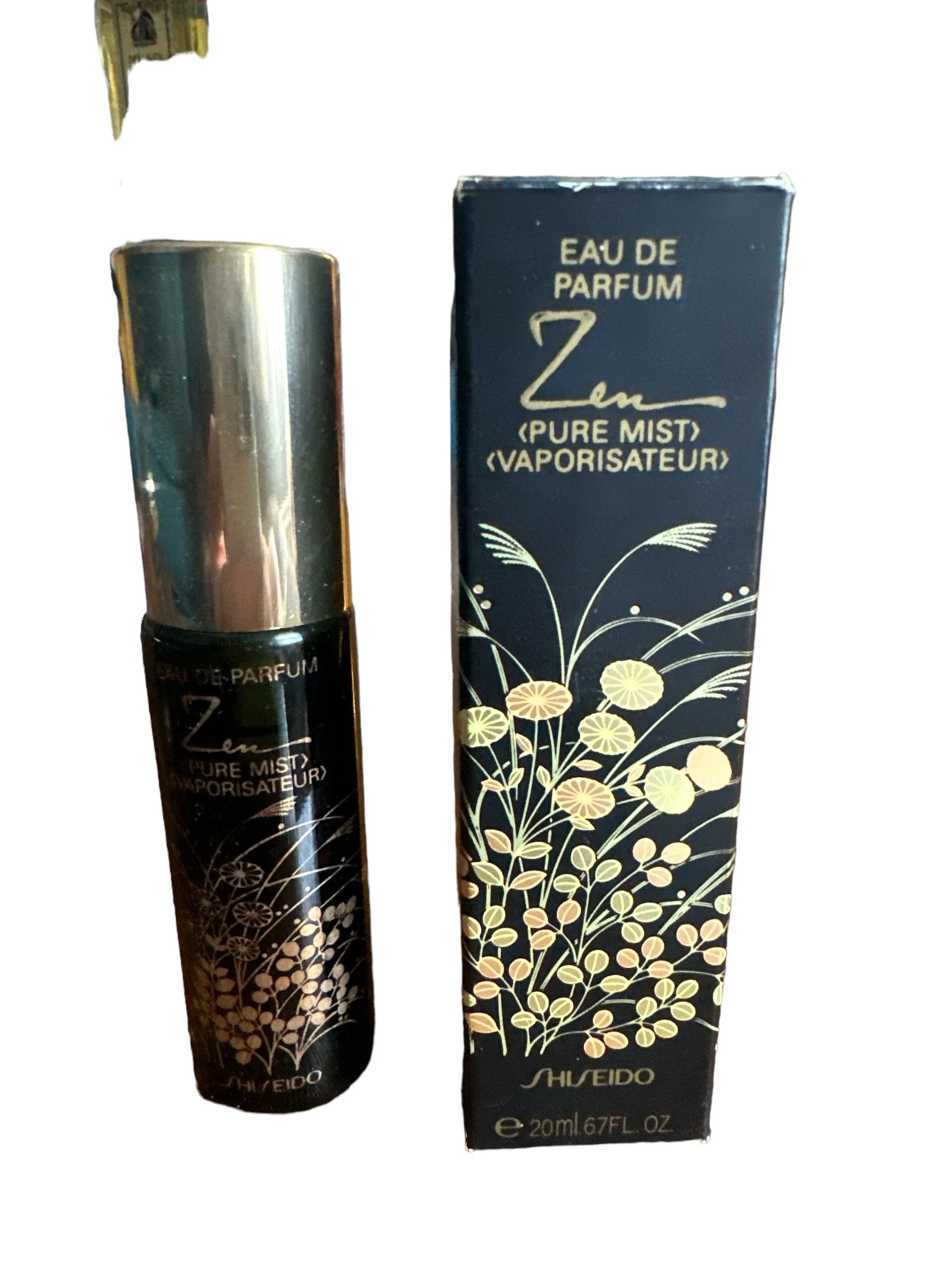 Vintage 80's Shiseido Zen Pure Mist Eau De Parfum Spray