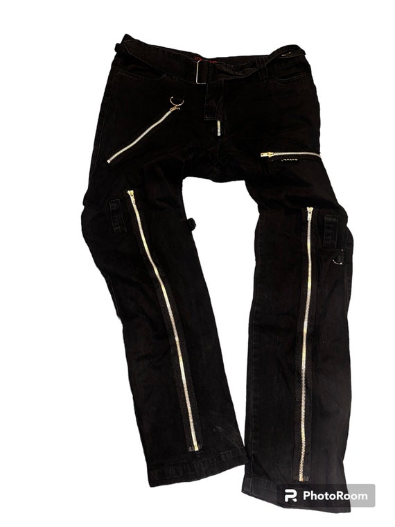 【THE MUSEUM VISITOR】ZIPPER JEAN (BLACK) THE MUSEUM VISITOR】ZIPPER JEAN (BLACK) (THE MUSEUM VISITOR