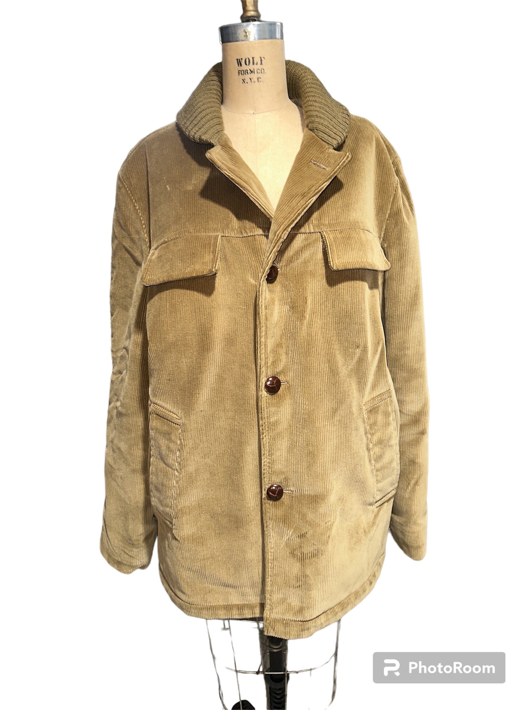Vintage Corduroy Car Coat - Etsy