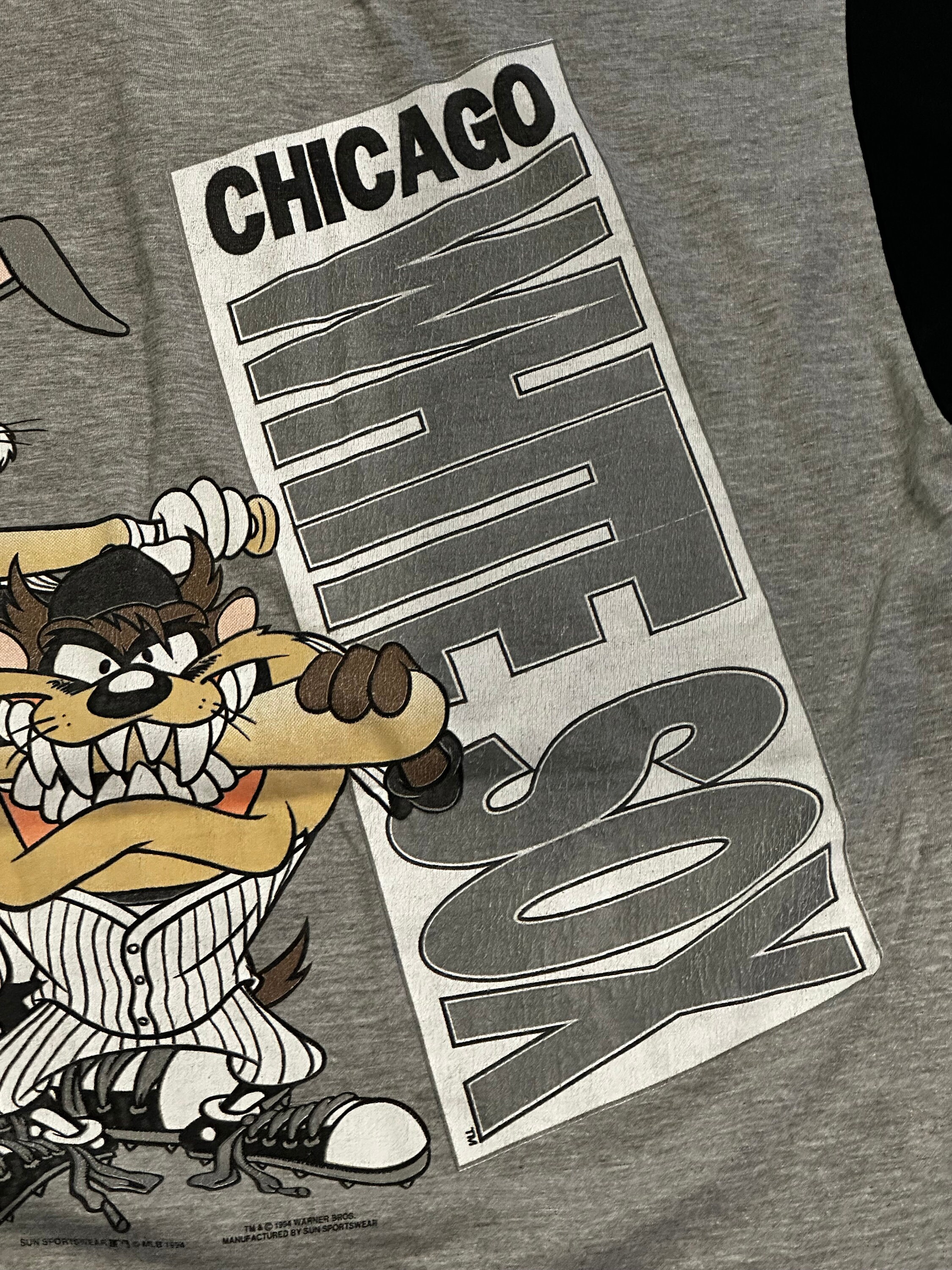 Maillot De Baseball Vintage 1994 Looney Tunes - Bugs Bunny, Taille XL, Sun Sportswear