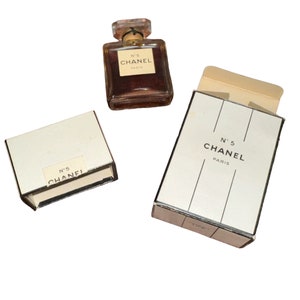Vintage 60’s Chanel No 5 Extrait TPM No 200 Made In France Parfum Perfume Original Box