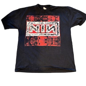 Bootleg Nine Inch Nails Shirt - Etsy Bootleg Nine Inch Nails Shirt - Etsy