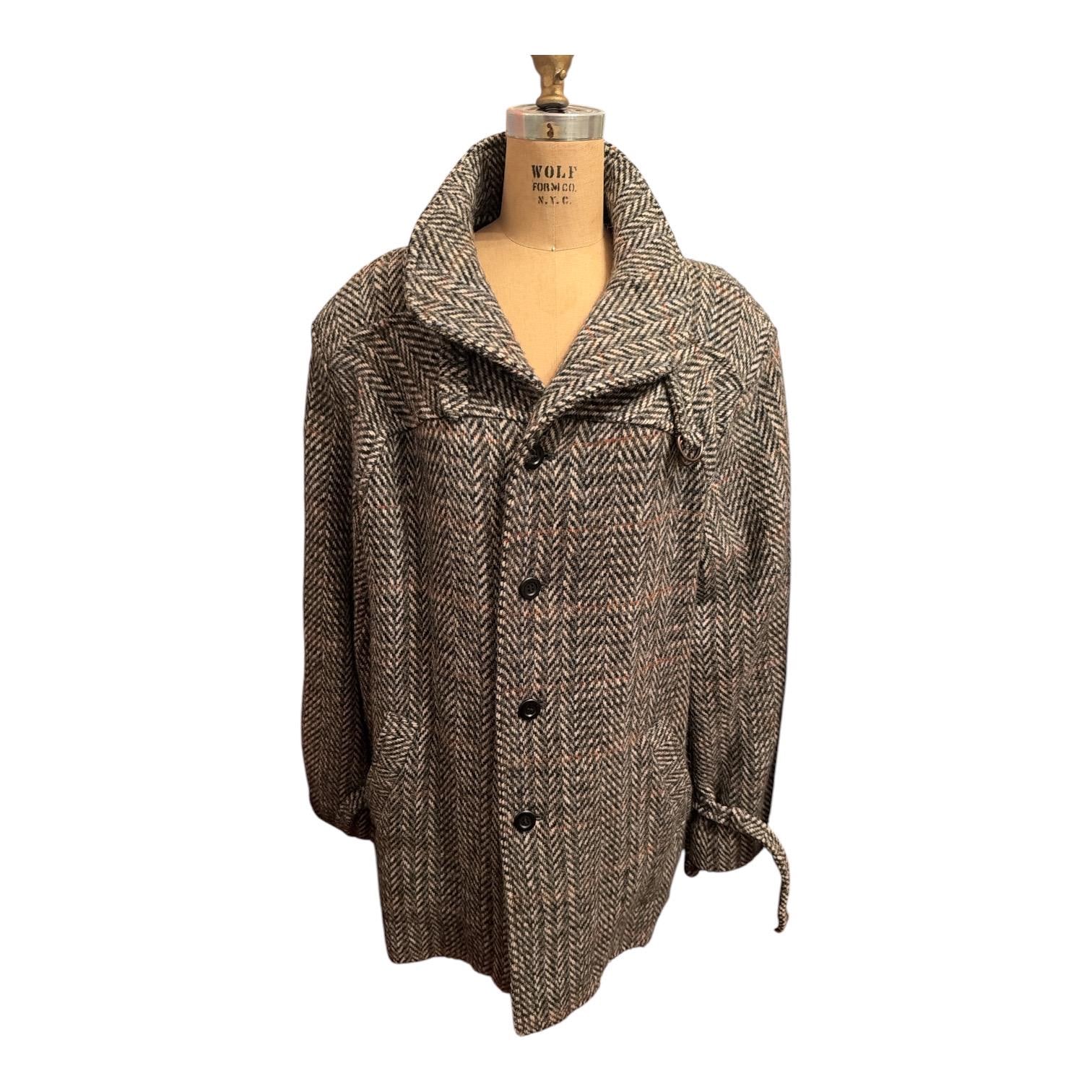 ジャケット・アウター 80s JIMMY HOURIHAN Tweed Long Coat Jimmy Hourihan Coat - Etsy