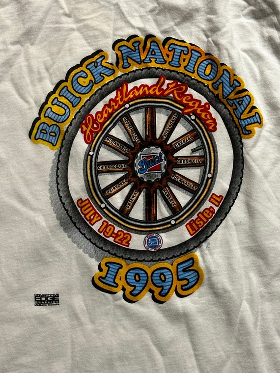 Vintage 1995 FOTL Single Stitch Buick Nation Club… - image 4