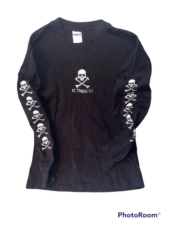 Vintage 2000's Gildan St Thomas Pirates for Hire Specializing in