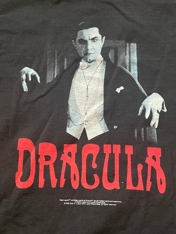 Vintage 1999 Dracula Bela Lugosi Vampire Movie Pr… - image 5