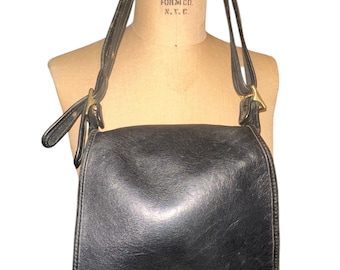 バッグ COACH Vintage Leather Black Shoulder Bag Coach Vintage Black Leather Shoulder Bag - Etsy