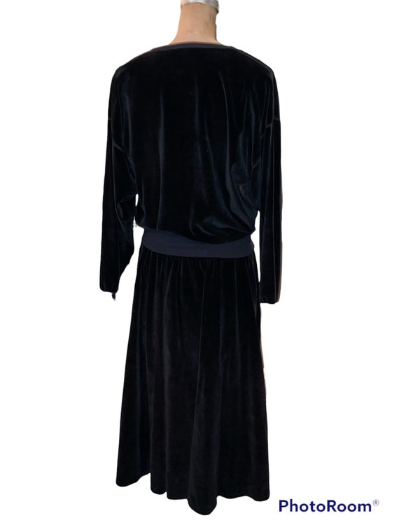 Vintage 80’s Sonia Rykiel Paris Velour Velveteen … - image 7