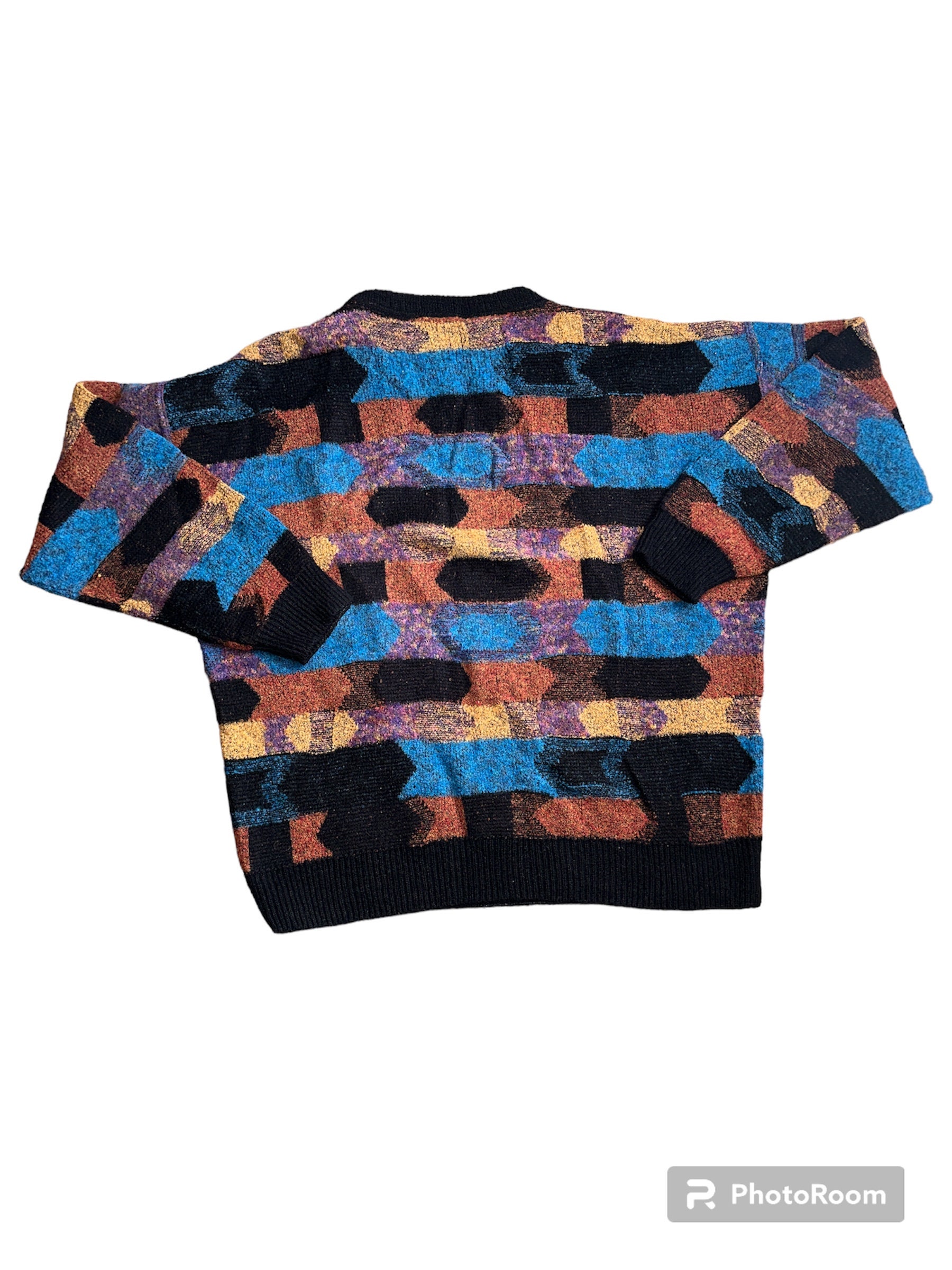 Vintage 90's Nanibon Nani Bon Multi Color Hip Hop Oversized