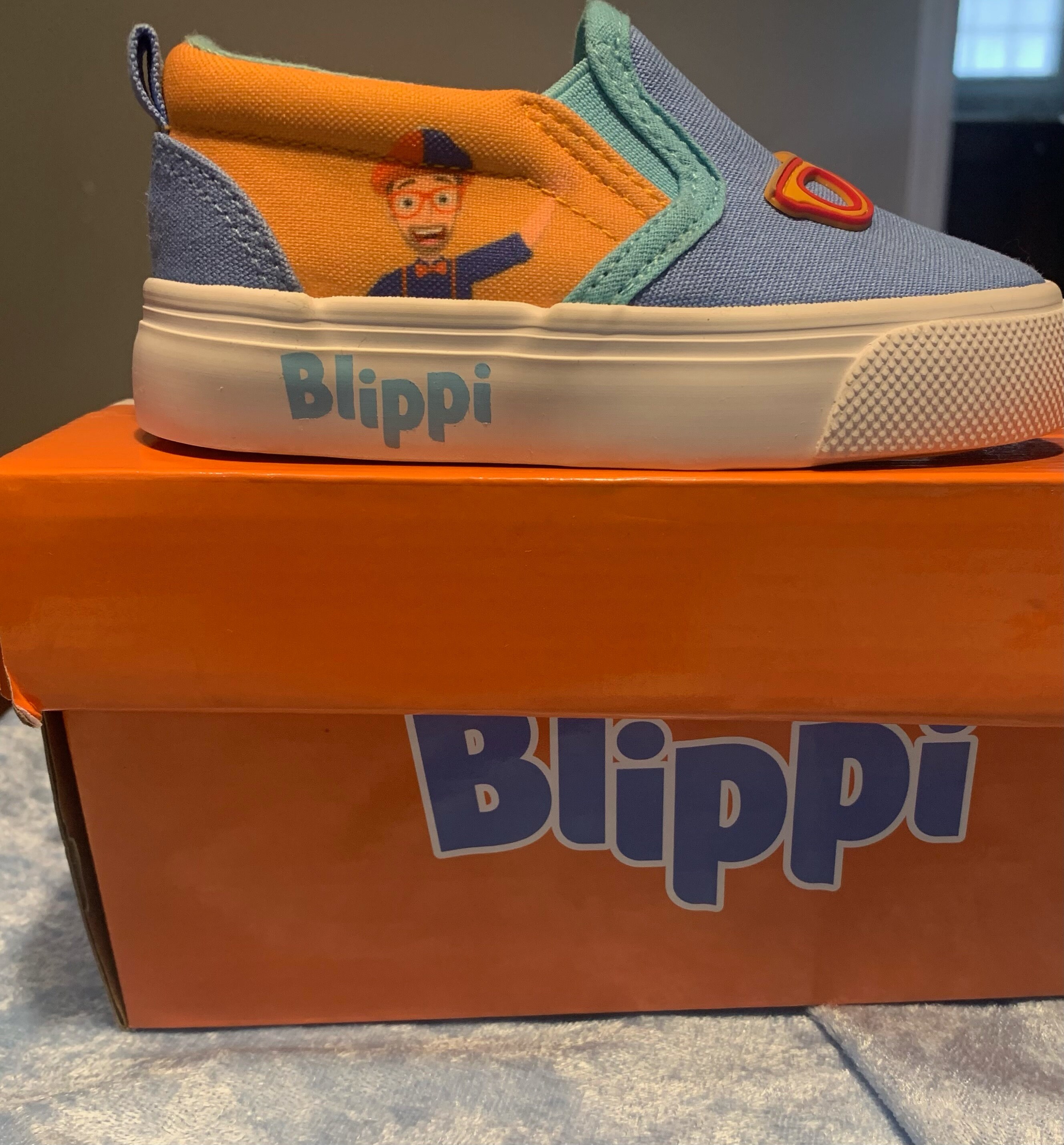 custom blippi shoes