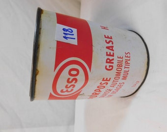 30 cm USA US Blechschild Esso Oil Durchmesser ca